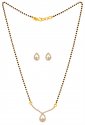 22K Gold  Mangalsutra Set - Click here to buy online - 1,007 only..