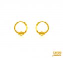 22 Karat Gold Hoop (KIDS) - Click here to buy online - 190 only..