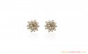 Click here to View - Floral White Gold 18K Earring 
