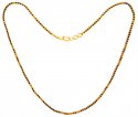 22KT Gold Beads Mangalsutra Chain - Click here to buy online - 859 only..