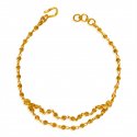 22kt Gold Layered Bracelet - Click here to buy online - 513 only..