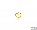 Click here to View - 14kt Yellow Gold Heart Pendant  