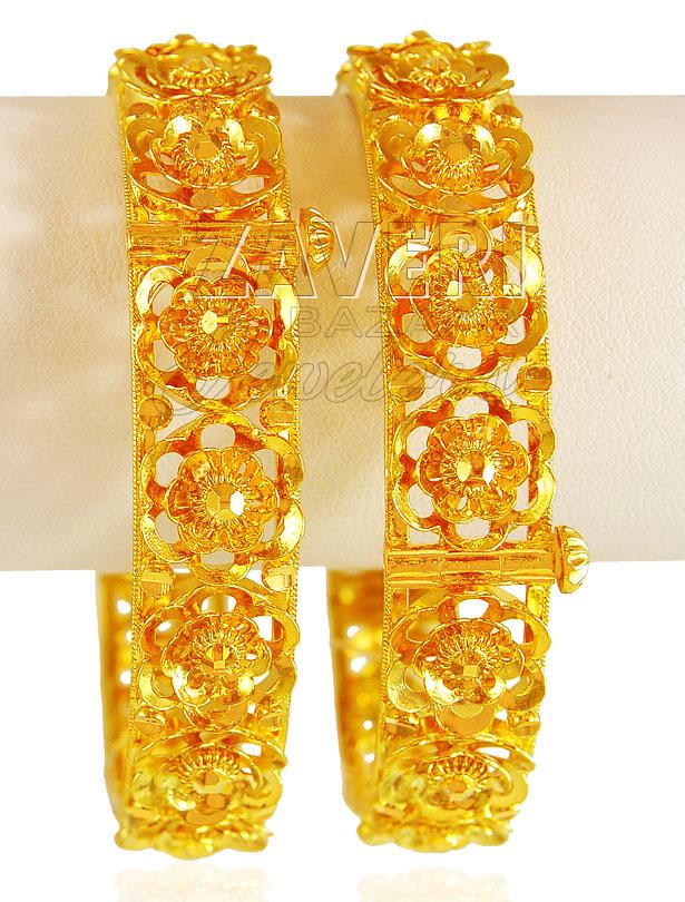 22Karat Gold Kada (2PCs)