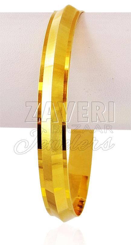 Gold Plain Punjabi Kada