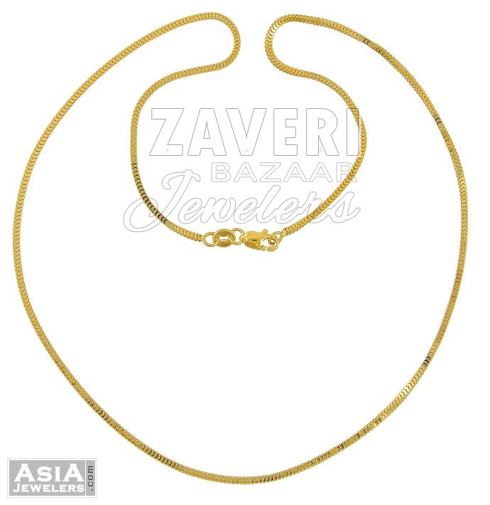 Gold Box Chain (16 Inch)