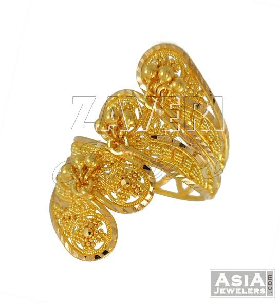 22K Indian Designer Ring