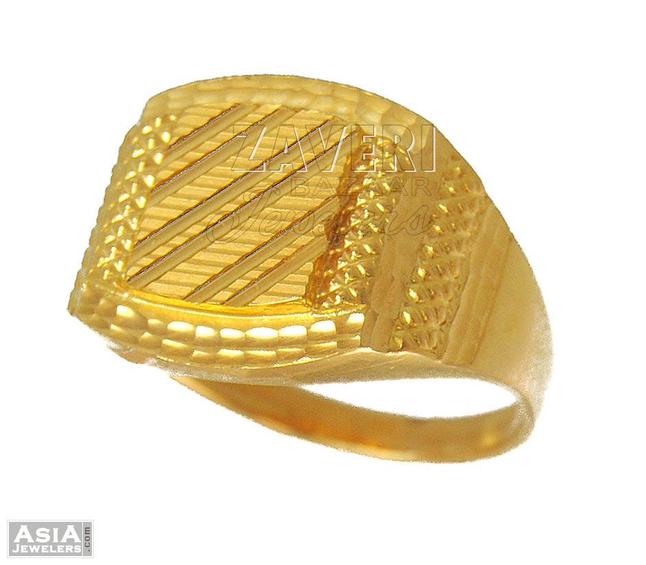 Mens Gold Ring (22k)