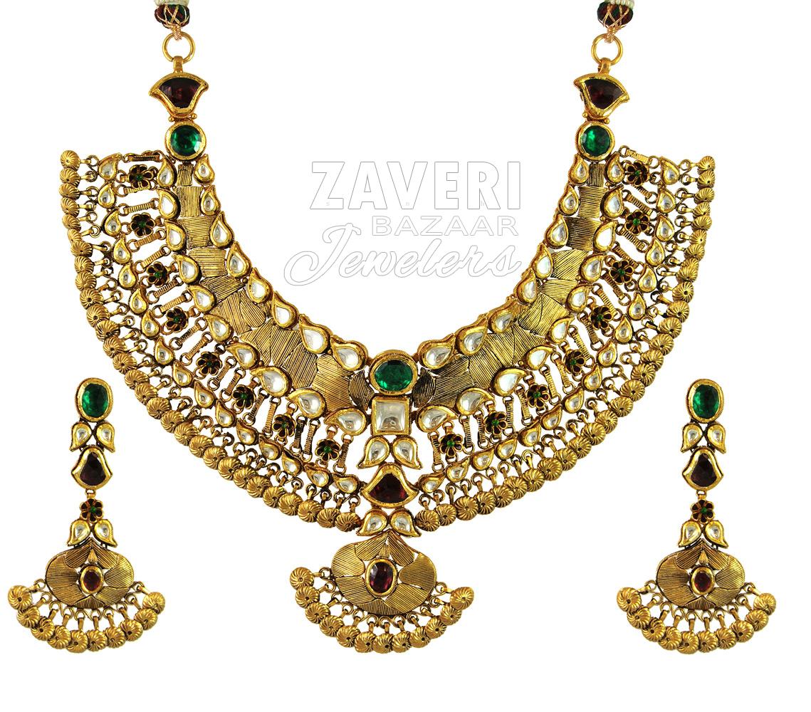 22k Exclusive Bridal Kundan Set 