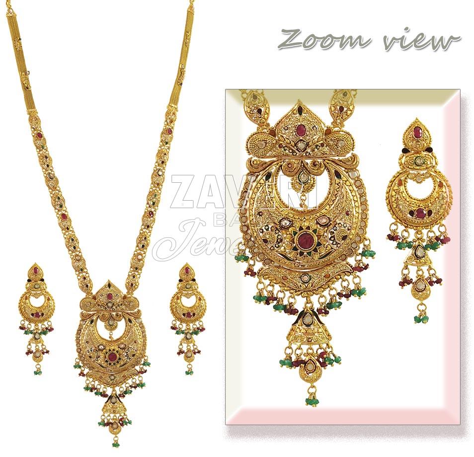 22K Gold Antique Designer Haar