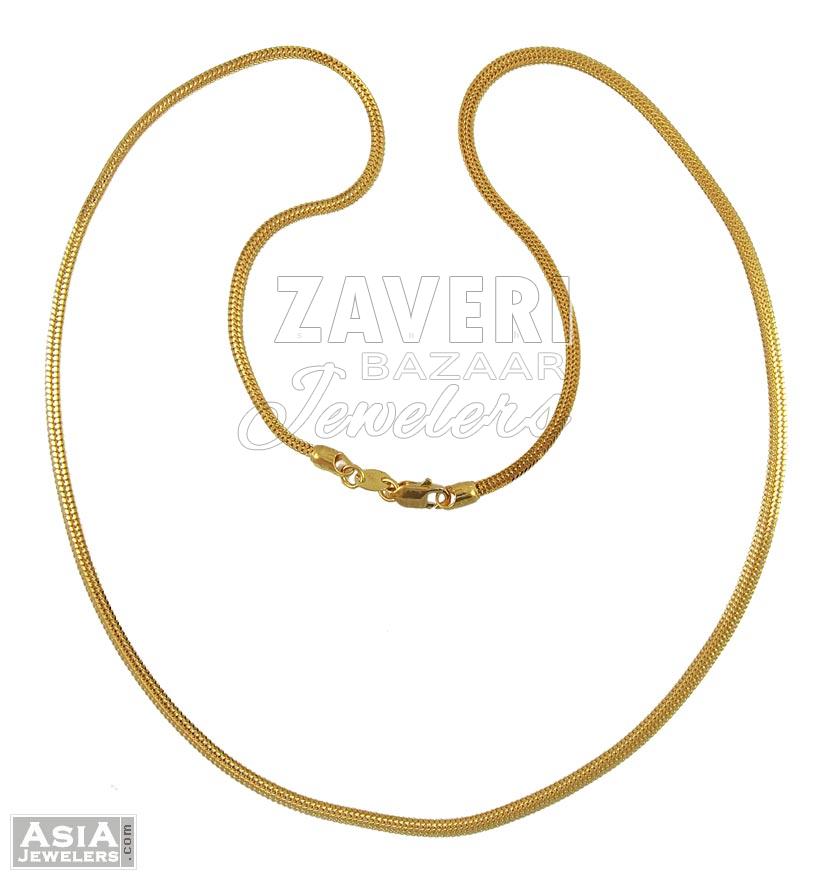 22K Gold Mens Chain(22 Inches)