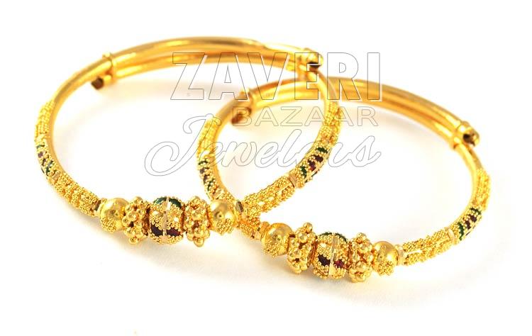 22K Gold Baby Bangle (1 Pc Only)