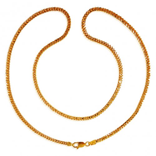 22KT Gold Box Chain(20inch) 
