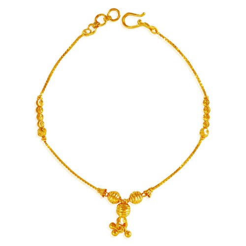22 Karat Gold Bracelet For Ladies 