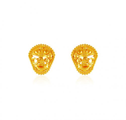 22kt Gold Kids Earrings 