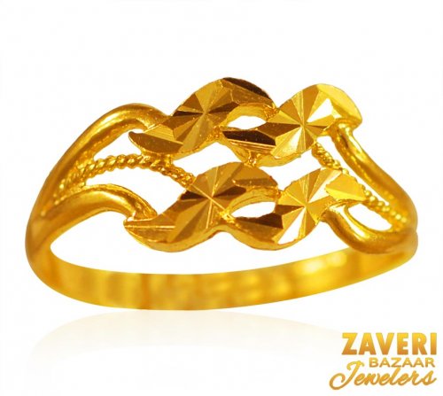 22 Karat Gold Ring for Ladies 