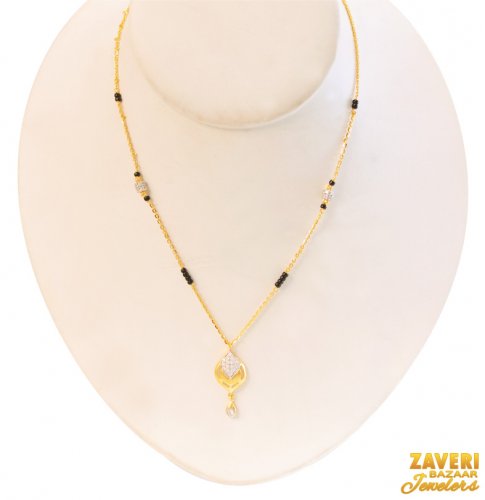 22Kt Gold Fancy Mangalsutra 