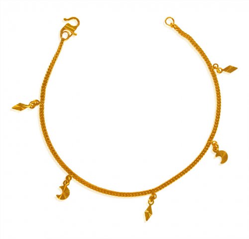 22 Kt Gold Charm Bracelet  