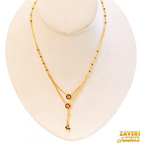 22Kt Gold Fancy Mangalsutra 