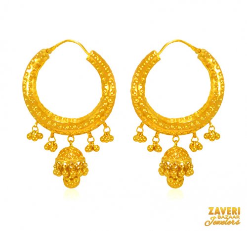 22 KT Gold Bali (Earrings) 