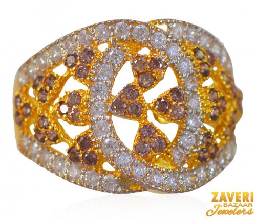 22Karat Gold Stone Ring 