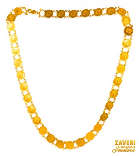 22K Traditional Coin Chain 