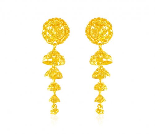 Exclusive 22K Gold Jhumkas 