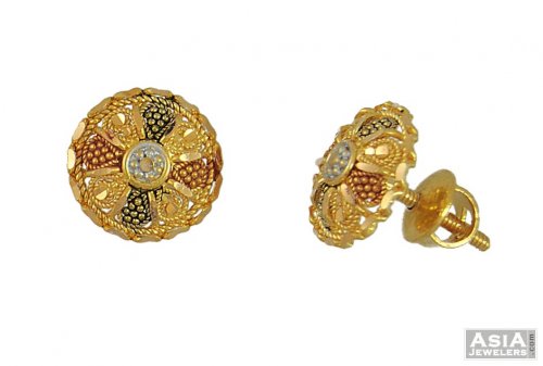 Gold earrings clearance tops design 2019