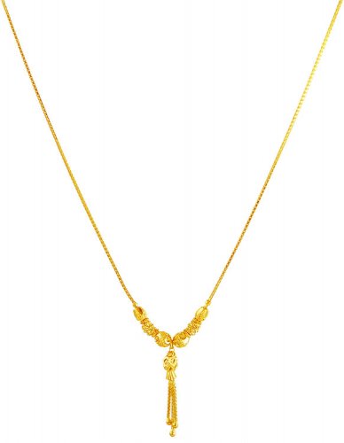 22 Karat Gold Chain 18In 