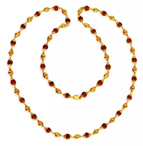 22K Gold Rudraksha mala 