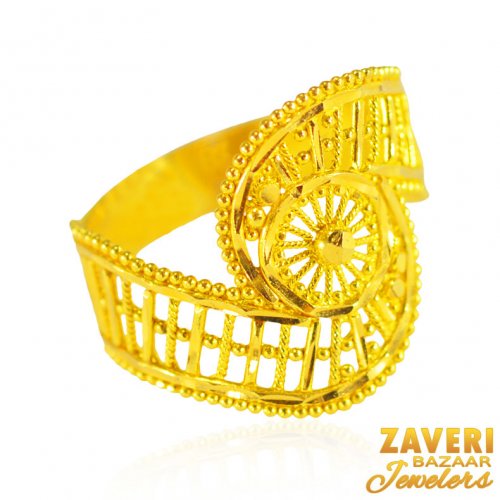 22k Gold Fancy Ring 