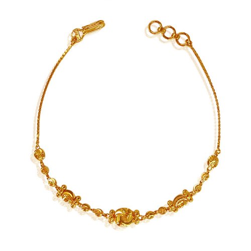 22K Gold Bracelet For Ladies 