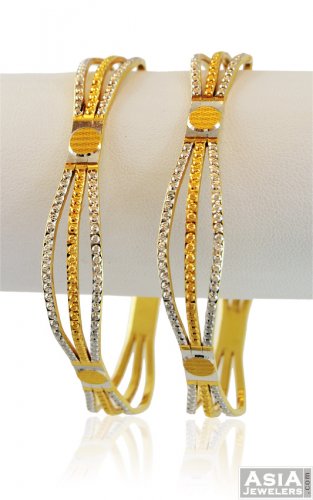 Gold bangles clearance in square shape