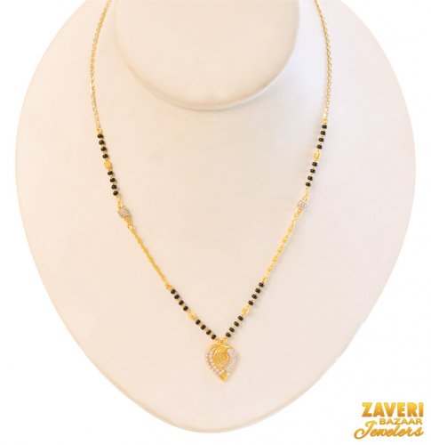 22Kt Gold Fancy Mangalsutra 