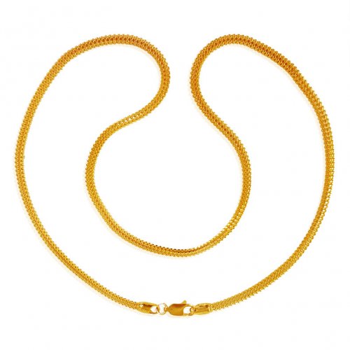 22 Kt Gold Men Chain (18 In) 