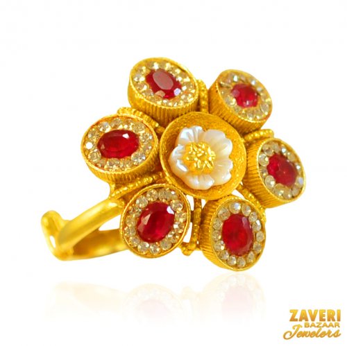 22Kt Gold Fancy Antique Ring 