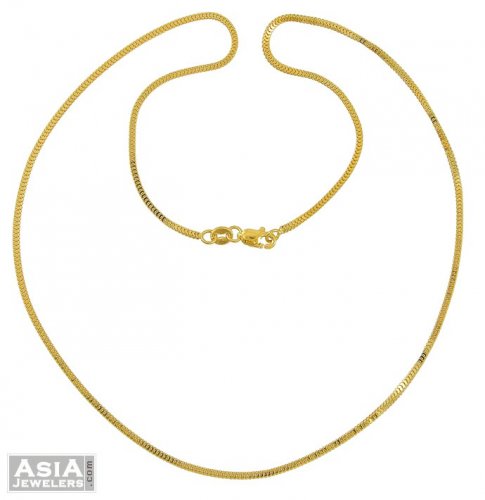 Gold Box Chain (16 Inch) 