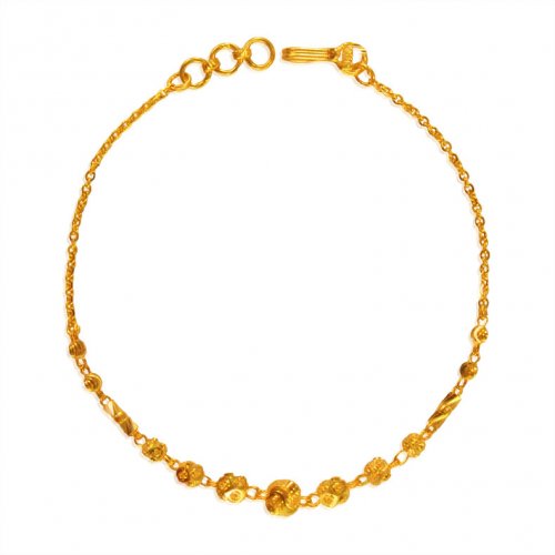22 Karat Gold Ladies Bracelet 
