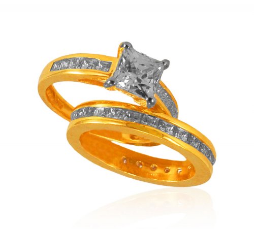22Kt Gold Designer Wedding Ring 