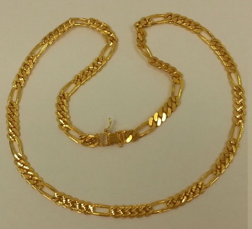 22kt mens on sale gold chain