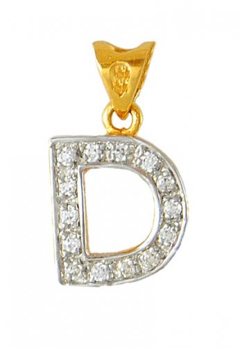 Gold Signity Pendant ( D ) 
