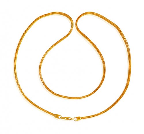 22K Gold Mens Chain (22In) 