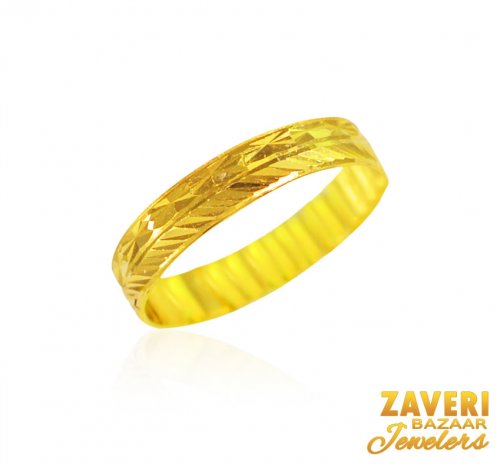 22Kt Gold Band for Ladies 