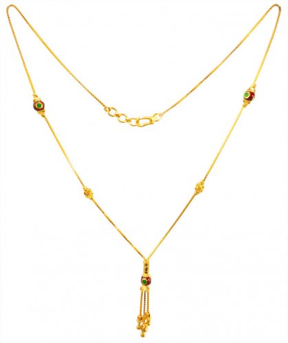 22KT Gold Neck Chain for ladies 