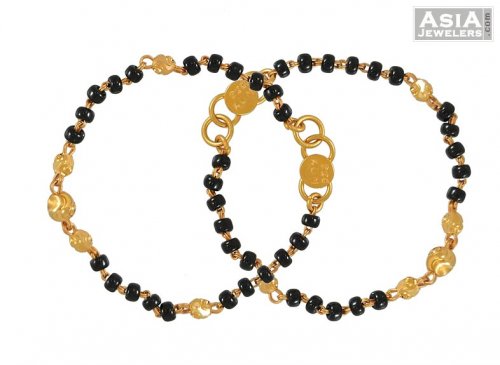 Kids Holy Bracelets 22k Gold Ajkb52609 Baby Kids Holy Bracelets 22k Gold