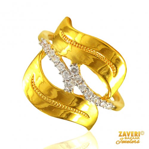 22 Kt Gold Fancy Ring 