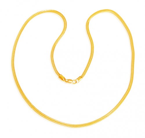 22K Gold Chain (18In) 