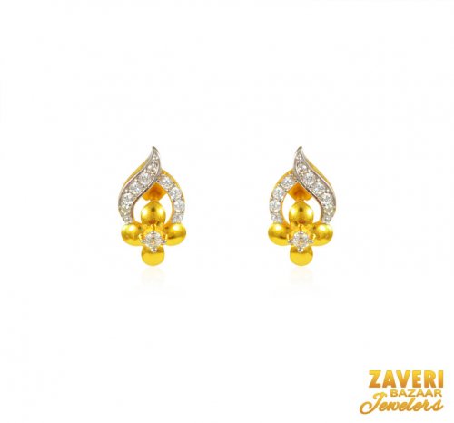 22k Gold Fancy earring 