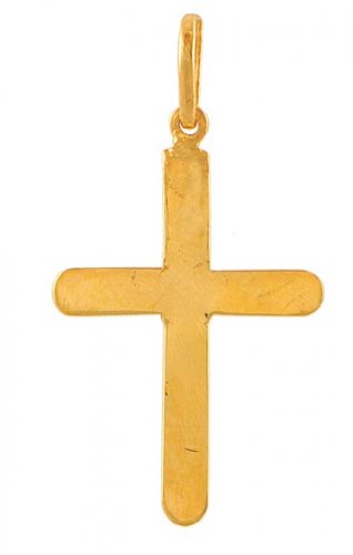 Gold Cross Pendant  