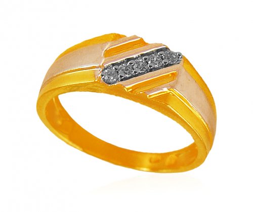 22k Gold Mens Ring  