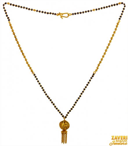 22kt Gold  Mangalsutra chain 